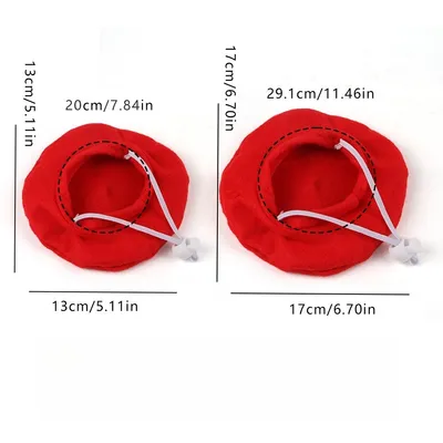 IntiMeg Chapeau Béret pour Chien et Chat