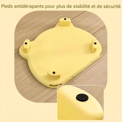 FurryFusion Tapis de litière pour chat surélevé à double couche