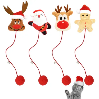 KPYTE Peluche chat de Noël