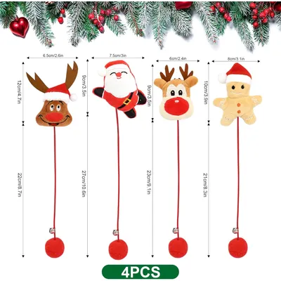 KPYTE Peluche chat de Noël