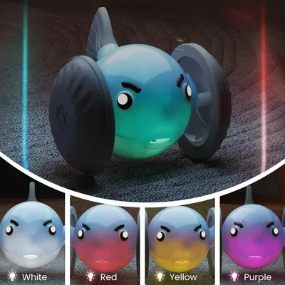 Jouet interactif électrique pour chat, Voiture jouet poisson-globe