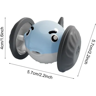 Jouet interactif électrique pour chat, Voiture jouet poisson-globe