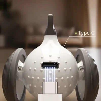 Jouet interactif électrique pour chat, Voiture jouet poisson-globe