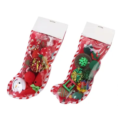 FurryFusion Ensemble de jouets de Noël pour chats