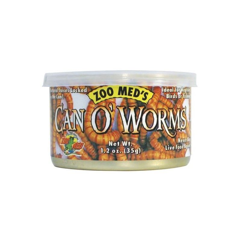 ZooMed - Can O' Worms - 35g pour  l'alimentation des Reptiles