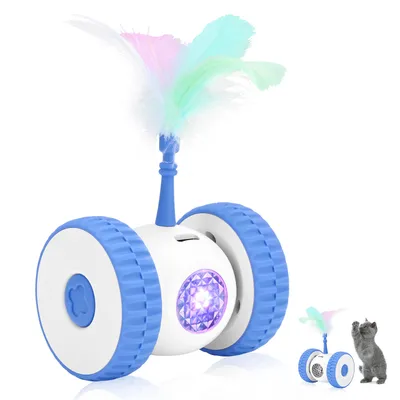 Jouets intelligents pour chats avec plumes