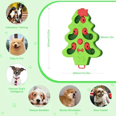 KPYTE Jouet éducatif pour chien permettant de stocker de la nourriture