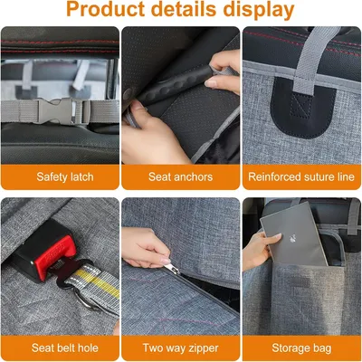 IntiMeg Housse de siège auto imperméable amovible