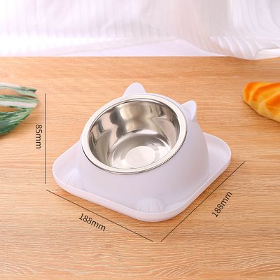 Gamelle pour chat avec base carrée anti-fourmis