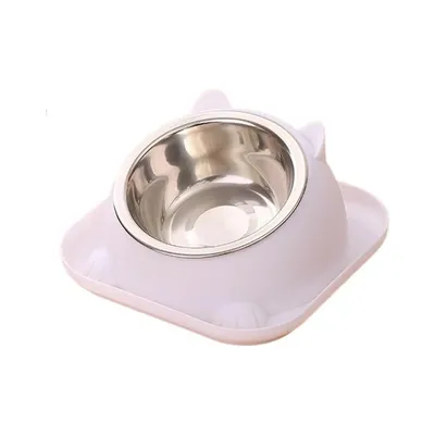 Gamelle pour chat avec base carrée anti-fourmis