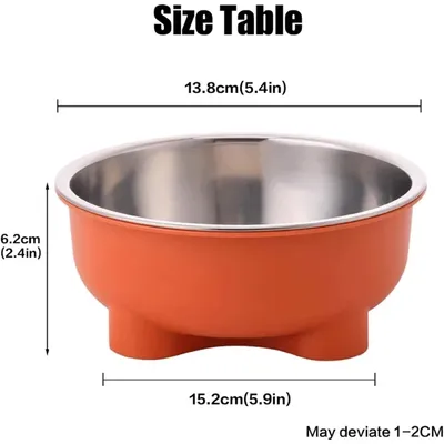 Acier inoxydable anti-glisse - Bol pour chat