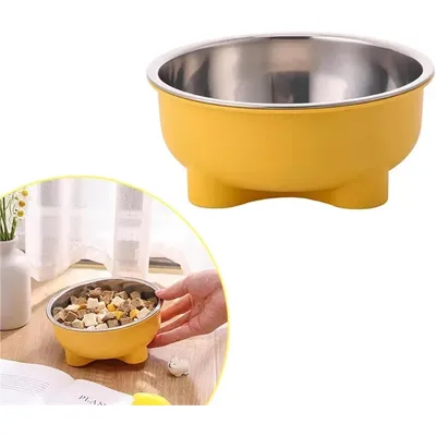 Acier inoxydable anti-glisse - Bol pour chat