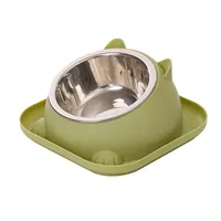 Gamelle pour chat avec base carrée anti-fourmis