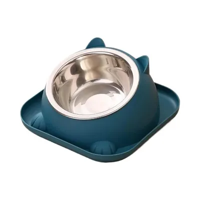 Gamelle pour chat avec base carrée anti-fourmis