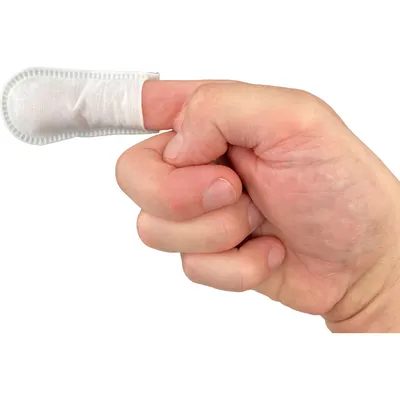 Flamingo - Lingettes nettoyage dents Reini 50 doigts à la menthe pour chat