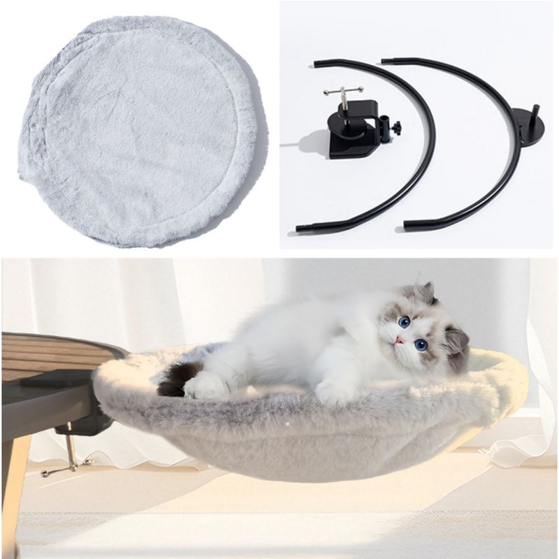 Lit De Bureau Pour Chat Rotatif – Confort Et Design Pour