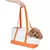 FurryFusion Sac fourre-tout portable pour chat,Sac à chat bicolore