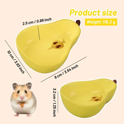 KPYTE Gamelle en céramique pour hamster