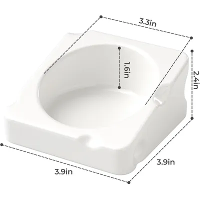 KPYTE Bol en céramique pour hamster