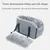 IntiMeg Siège de voiture pour chien sur console
