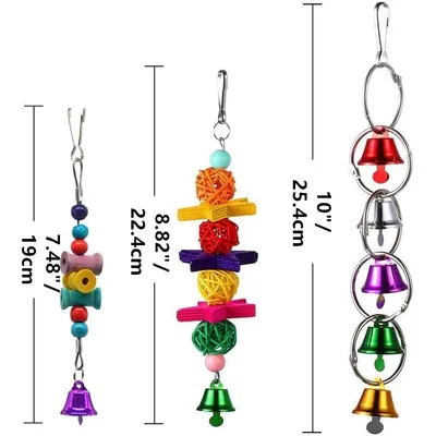 KPYTE Ensemble de jouets d'oiseaux suspendus