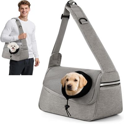 IntiMeg Sac de transport respirant pour chien et chat