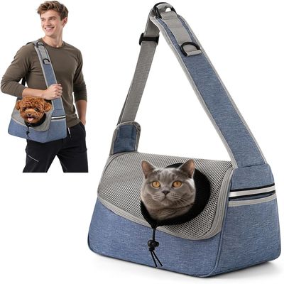 IntiMeg Sac de transport respirant pour chien et chat