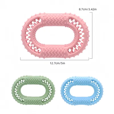 FurryFusion Jouet de dentition pour chien en forme de O