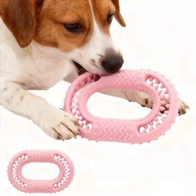 FurryFusion Jouet de dentition pour chien en forme de O