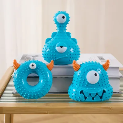 FurryFusion Jouet pour chien en forme de monstre en TPR