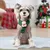 KPYTE Weihnachtsschal für Hunde