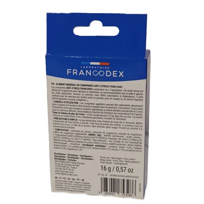 30 Comprimés Anti-Stress Pour Chats