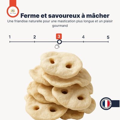 FRANCE CROQUETTES - Friandise Chien - Groin de porc