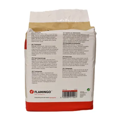 40 Tapis apprentissage 60 x 45 cm Bambou Padu Beige pour chiots 40 Tapis apprentissage 60 x 45 cm Bambou Padu Beige pour chiots