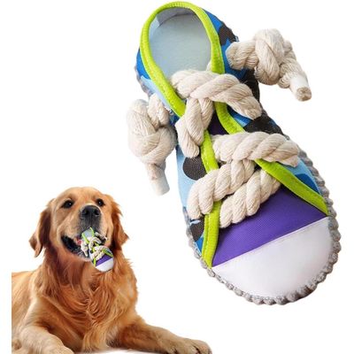 ZENITHMIND Jouet à mâcher pour Chien Baskets