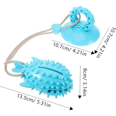 ZENITHMIND Jouet Interactif en Forme De Requin pour Chien