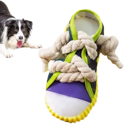 ZENITHMIND Jouet à mâcher pour Chien Baskets