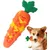 ZENITHMIND Jouets À Mâcher en Silicone en Forme De Carotte pour Chien