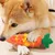 ZENITHMIND Jouets À Mâcher en Silicone en Forme De Carotte pour Chien