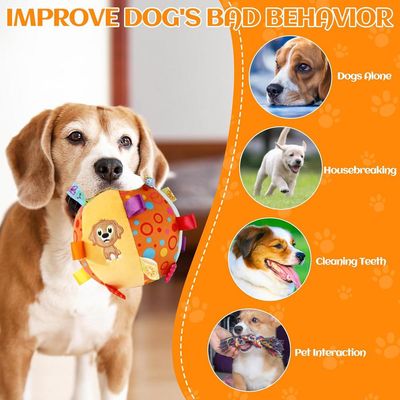 ZENITHMIND Jouet interactif en peluche pour chien