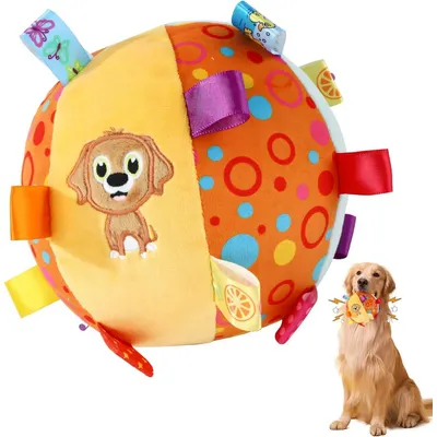 ZENITHMIND Jouet interactif en peluche pour chien