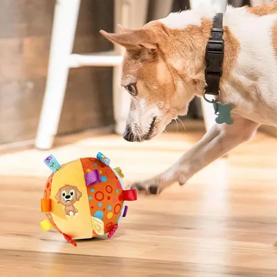 ZENITHMIND Jouet interactif en peluche pour chien