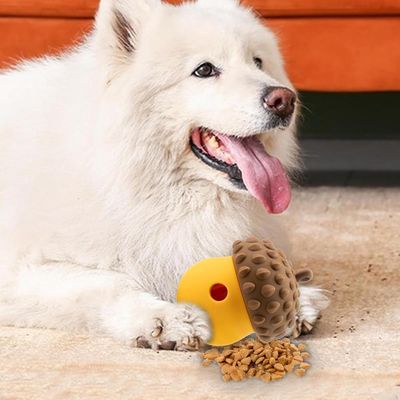 ZENITHMIND Distributeur de friandises pour chien marron