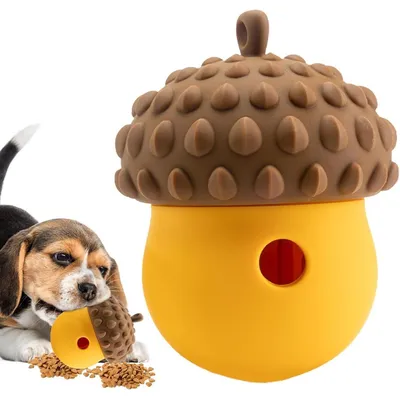 ZENITHMIND Distributeur de friandises pour chien marron