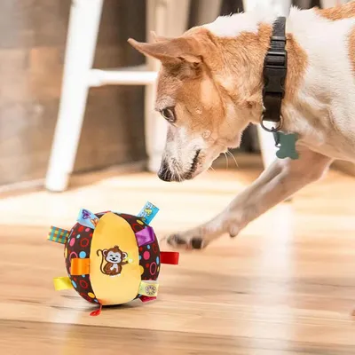 ZENITHMIND Jouet interactif en peluche pour chien