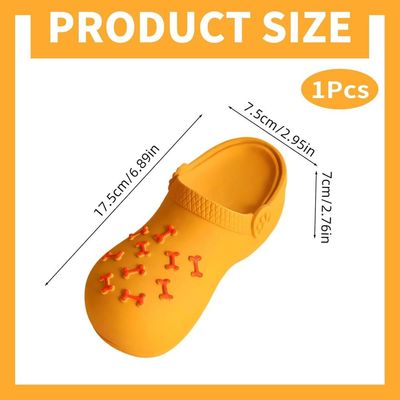 ZENITHMIND Jouet à Mâcher pour Chien Mâcheurs Agressifs Orange