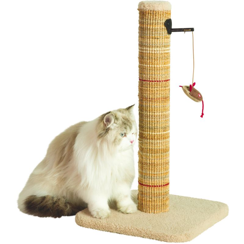 zolux - Poteau à griffer Boréal M beige H 70 cm pour chat