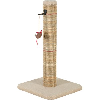 Poteau à griffer Boréal M beige H 70 cm pour chat