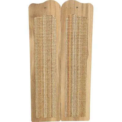 zolux - Griffoir d'angle Boréal beige 15 x 15 x H 60 cm pour chat