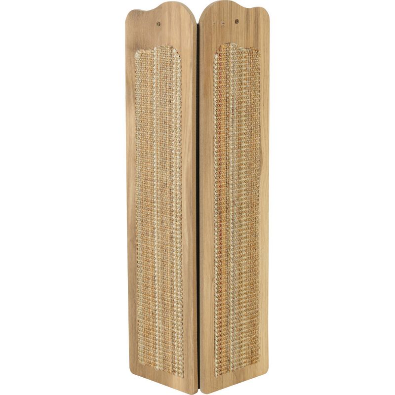 zolux - Griffoir d'angle Boréal beige 15 x 15 x H 60 cm pour chat